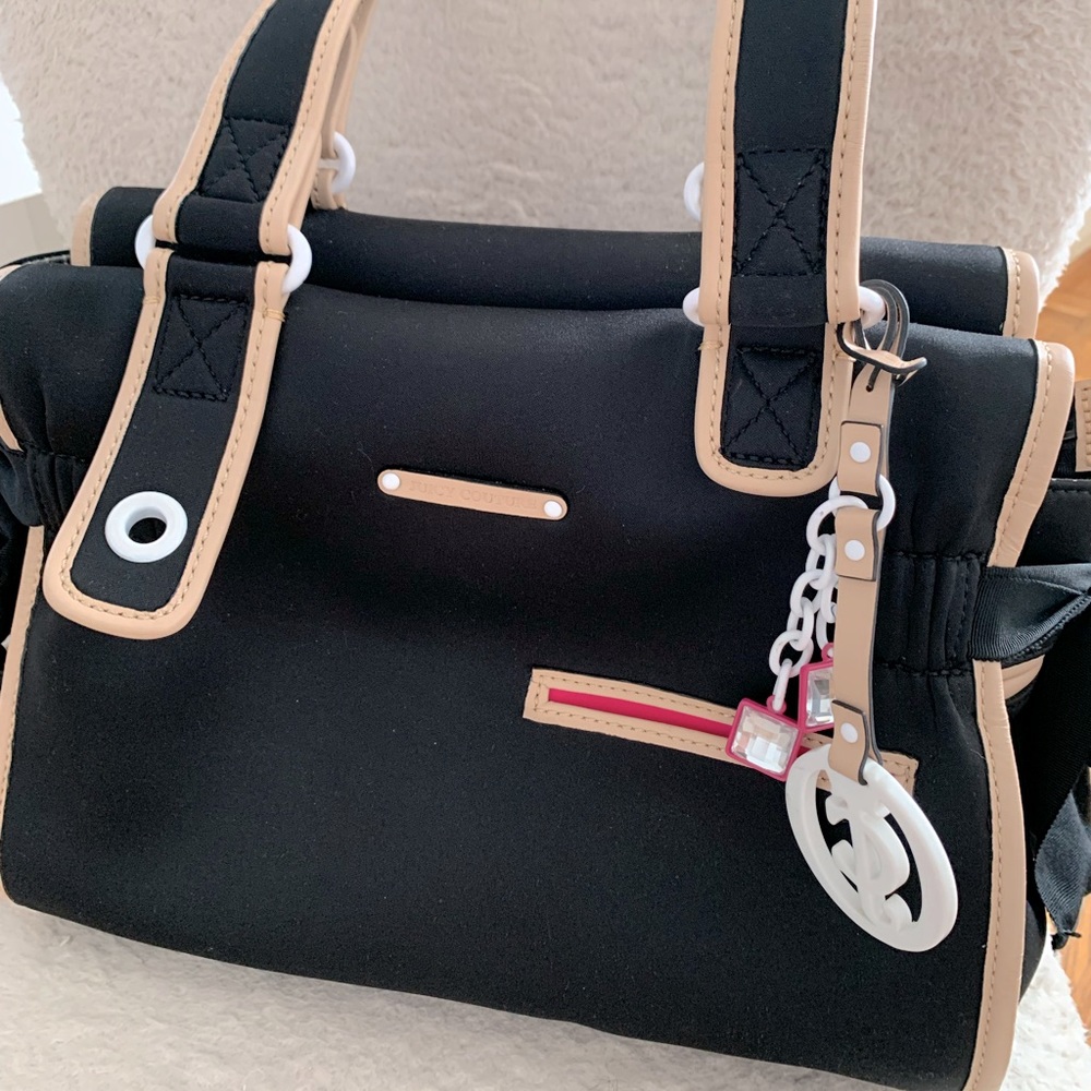 Black Juicy Couture Nylon baby bag
